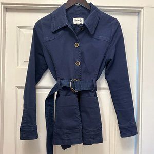 *BLUE* Rouje Claude Safari Jacket, Size Small